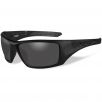 Wiley X WX Nash Glasses - Polarized Smoke Grey Lens / Matte Black Frame 1