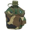 Mil-Tec US Style Canteen and Cup Woodland 1