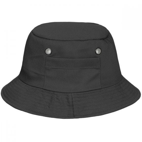 MFH Fisherman Bucket Hat Black