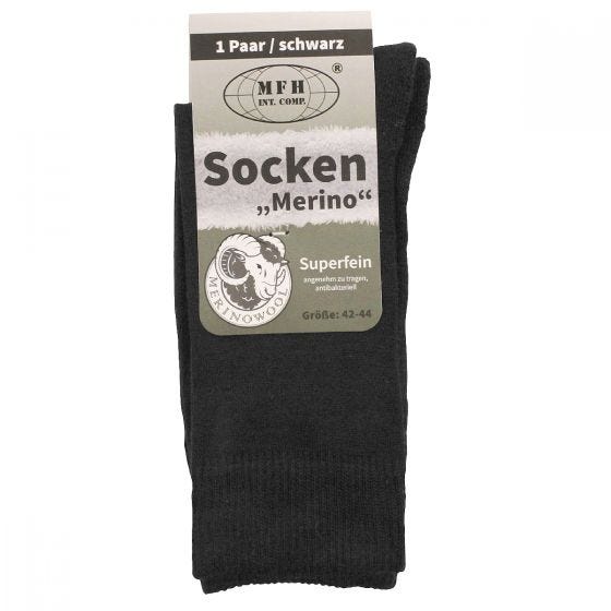 MFH Merino Socks Black