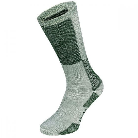 Fox Outdoor Polar Winter Socks Olive/White