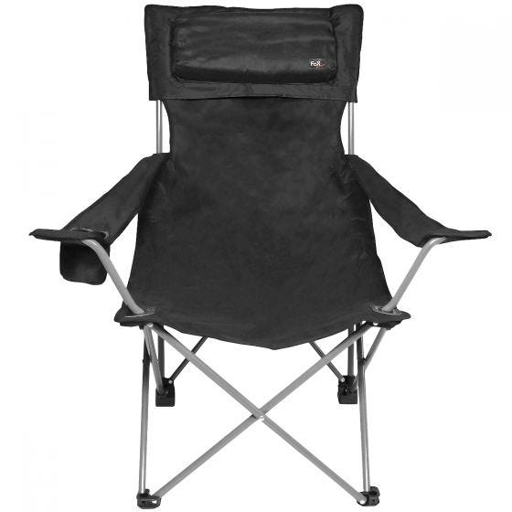 Fox Outdoor Deluxe Folding Chair Black
