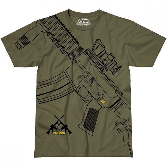 7.62 Design Get Some T-Shirt Military Green