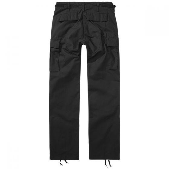 Brandit Ladies BDU Ripstop Trousers Black