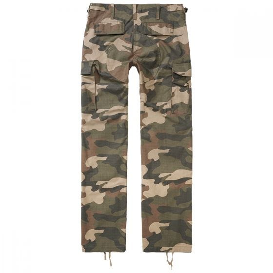 Brandit Ladies BDU Ripstop Trousers Light Woodland