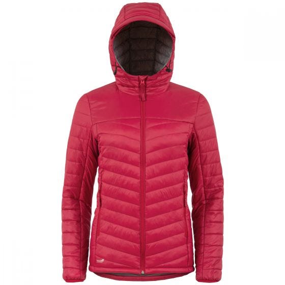 Highlander Womens Lewis Insulated Jacket Maroon