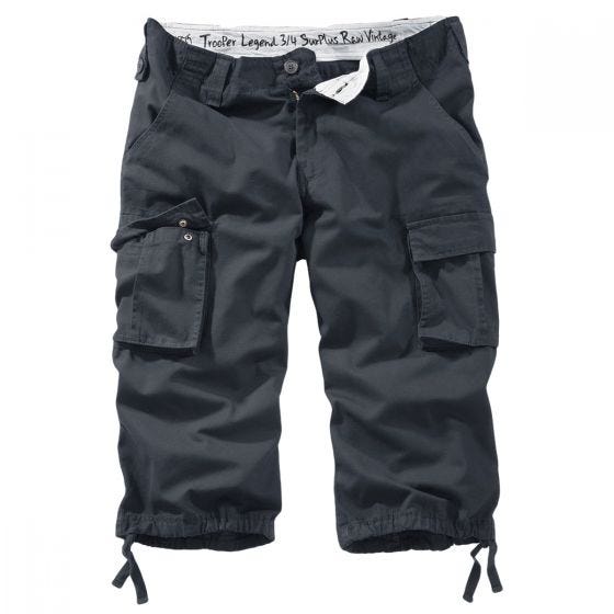 Surplus Trooper Legend 3/4 Shorts Anthracite