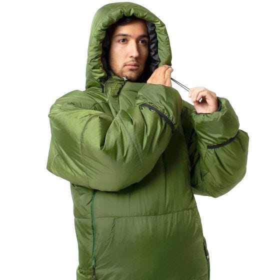 Selk'bag Original 6G Sleeping Bag Suit Green Pasture