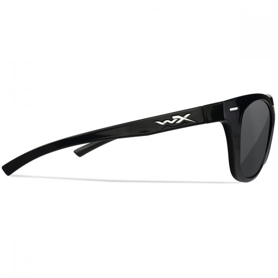 Wiley X WX Ultra Glasses - Grey Lenses / Glass Black Frame