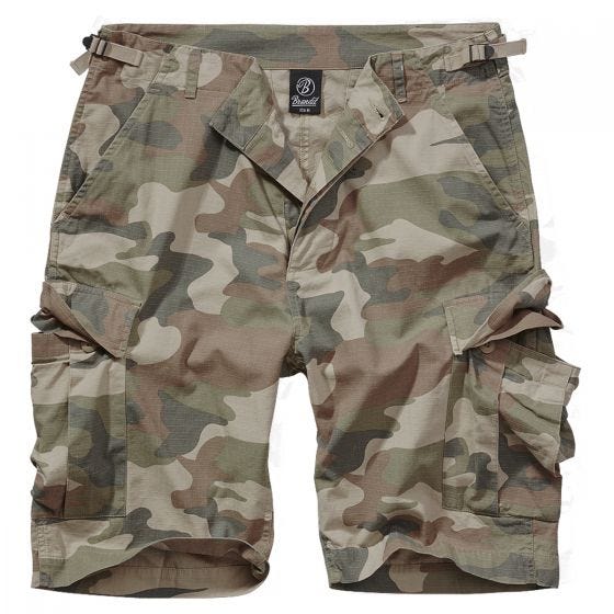 Brandit BDU Shorts Light Woodland