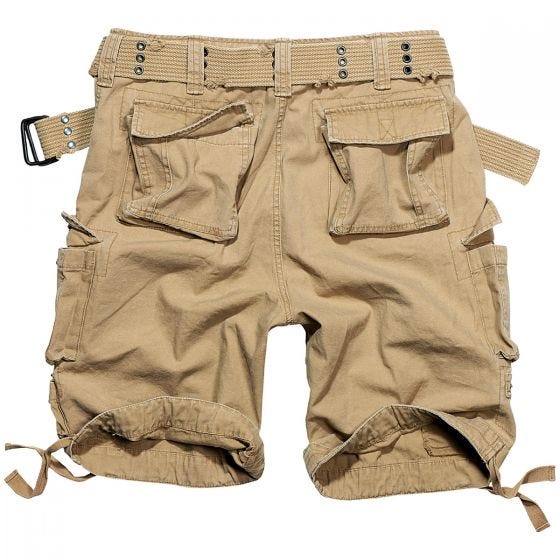 Brandit Savage Vintage Shorts Beige