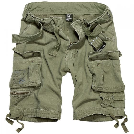 Brandit Savage Vintage Shorts Olive