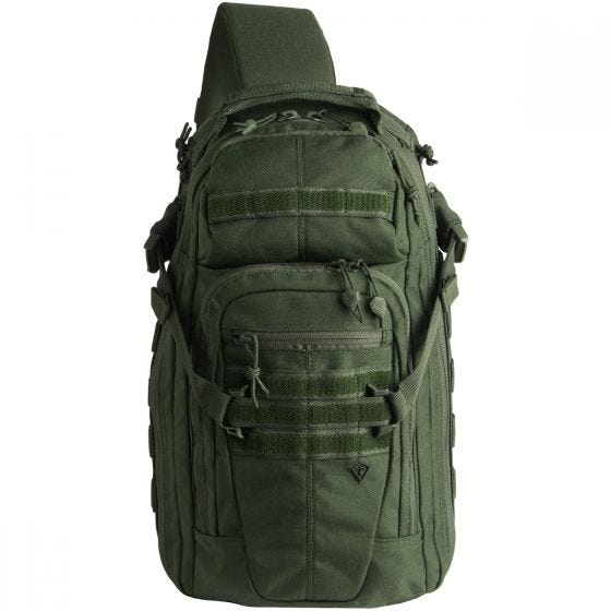 First Tactical Crosshatch Sling Pack OD Green