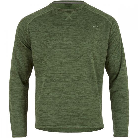 Highlander Crew Neck Sweater Leaf Green