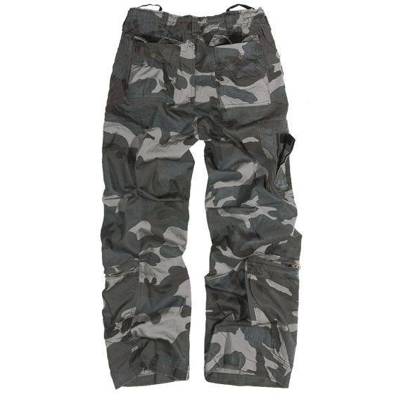 Surplus Infantry Cargo Trousers Night Camo