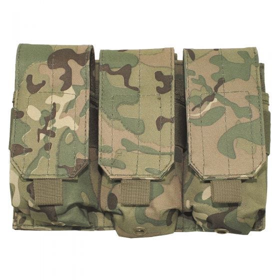 MFH Triple M4/M16 Magazine Pouch MOLLE Operation Camo