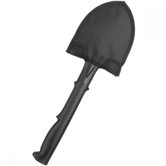 MFH Shovel with Cover Black