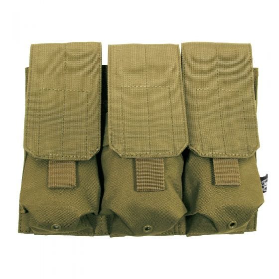 MFH Triple M4/M16 Magazine Pouch MOLLE Coyote