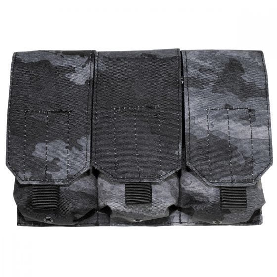 MFH Triple M4/M16 Magazine Pouch MOLLE HDT Camo LE