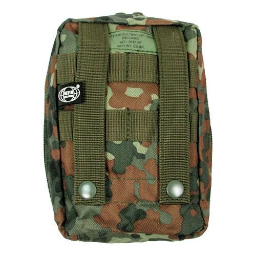 MFH Medical First Aid Kit Pouch MOLLE Flecktarn