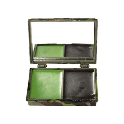 Mil-Tec Camo Face Paint 2 Colors with Mirror Woodland