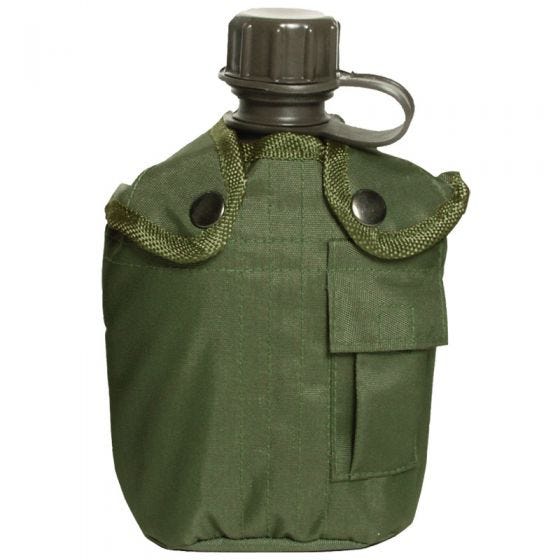 Mil-Tec Canteen with Cover 1 Litre Olive