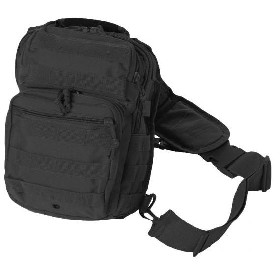 Mil-Tec One Strap Small Assault Pack Black