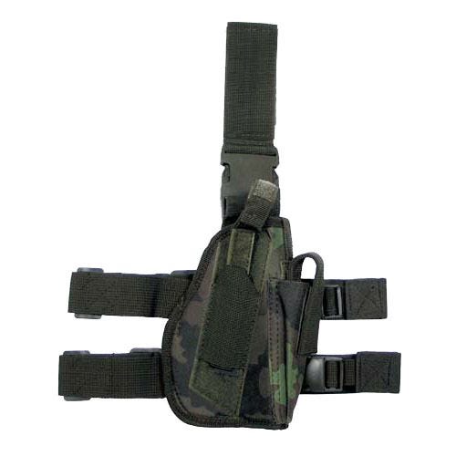 MFH Right Leg Holster Czech Woodland