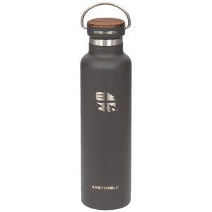 Earthwell Woodie Vacuum Bottle 650ml Walnut / Volcanic Black