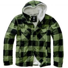 Brandit Lumber Hooded Jacket Black Olive