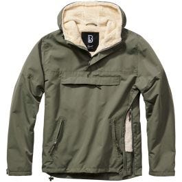 Sherpa windbreaker top