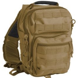 Mil Tec One Strap Small Assault Pack Coyote