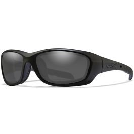 WILEY X WX Gravity Sunglasses 63 17 119 Captivate Polarized Grey Matte Black