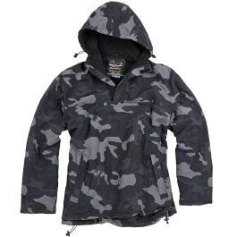 Black camo windbreaker cheap