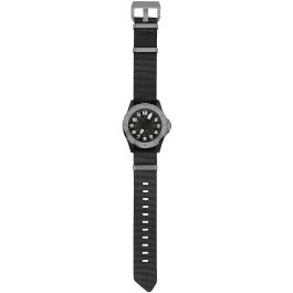 First Tactical Ridgeline Carbon Field Watch Brushed Stainless Black