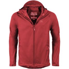 Highlander Stow Go Packaway Jacket Red