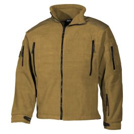 MFH Heavy Strike Fleece Jacket Coyote Tan size L