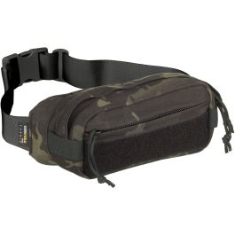 Black multicam fanny pack top