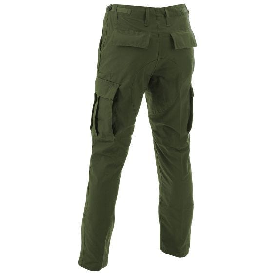 MFH BDU Combat Trousers Ripstop Olive
