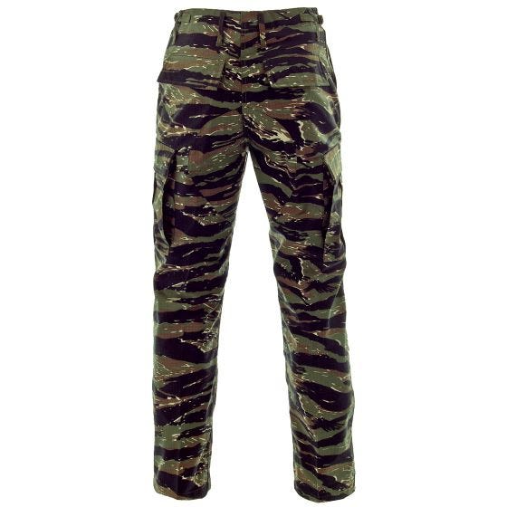 MFH BDU Combat Trousers Ripstop Tiger Stripe