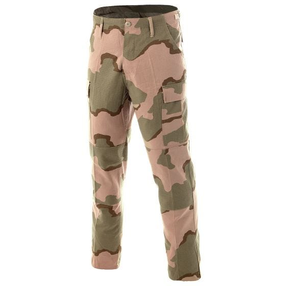 MFH BDU Combat Trousers Ripstop 3-Color Desert