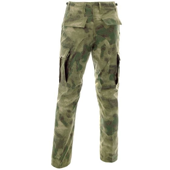 MFH BDU Combat Trousers Ripstop HDT Camo FG