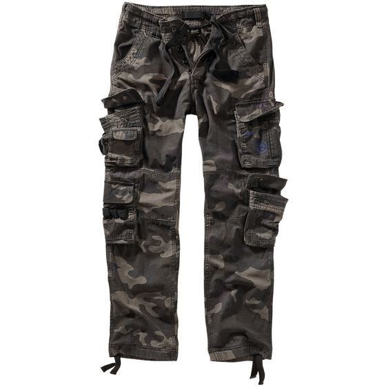 Brandit Pure Slim Fit Trousers Dark Camo