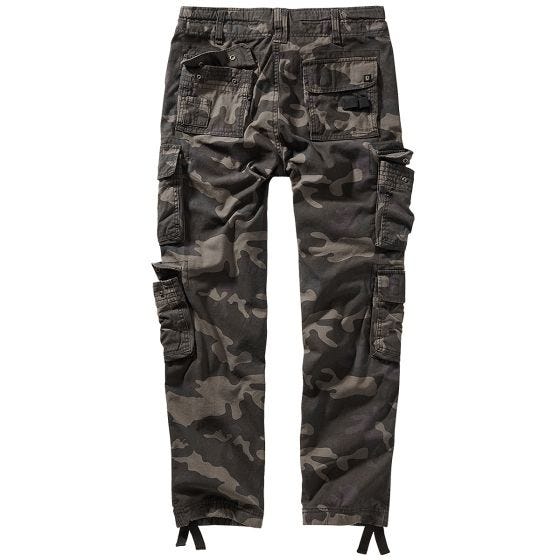 Brandit Pure Slim Fit Trousers Dark Camo