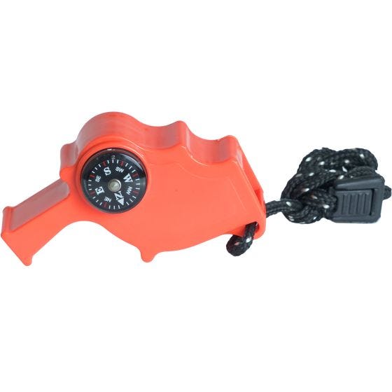 Mil-Tec Safety Whistle 4IN1 Orange