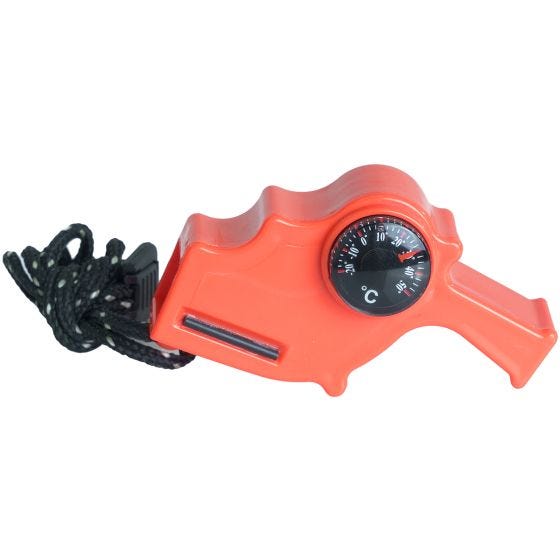 Mil-Tec Safety Whistle 4IN1 Orange