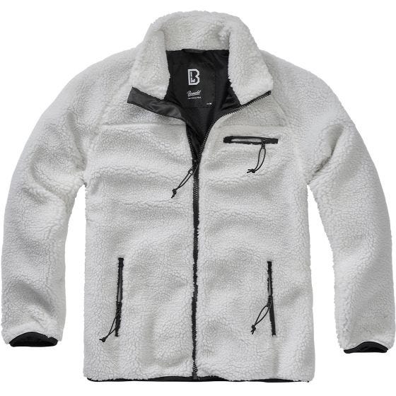 Brandit Teddyfleece Jacket White