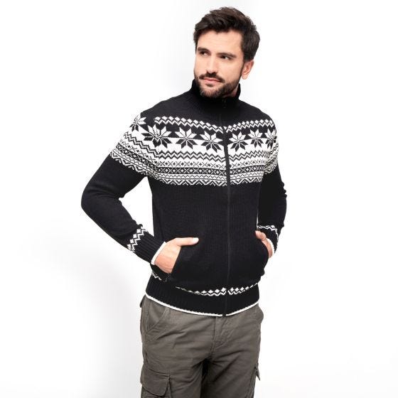 Brandit Cardigan Norweger Black