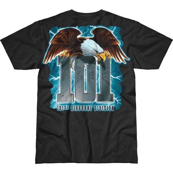 7.62 Design Army 101st Airborne Screaming Eagle Battlespace T-Shirt Black