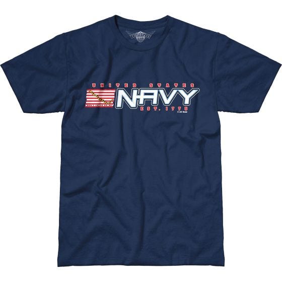 7.62 Design USN Don't Tread On Me Battlespace T-Shirt Navy
